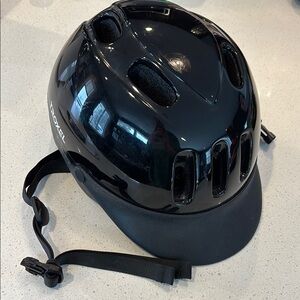 Black Riding Helmet, Troxel size XS